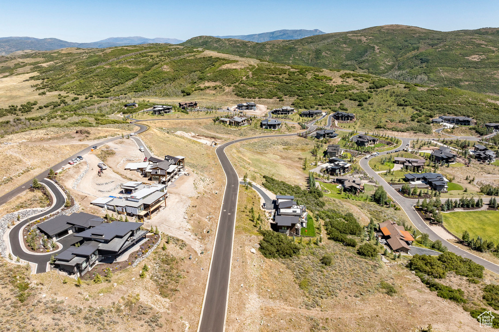 View of property location with a mountain backdrop