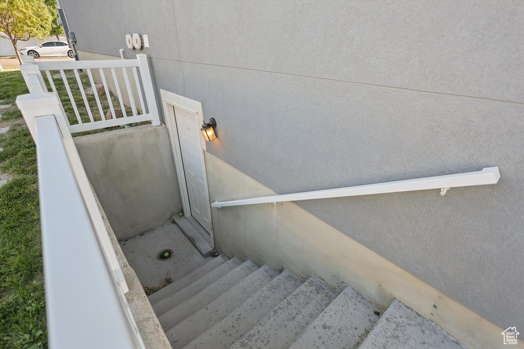 View of staircase