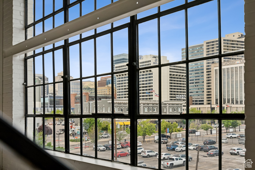 Detailed view of a city view