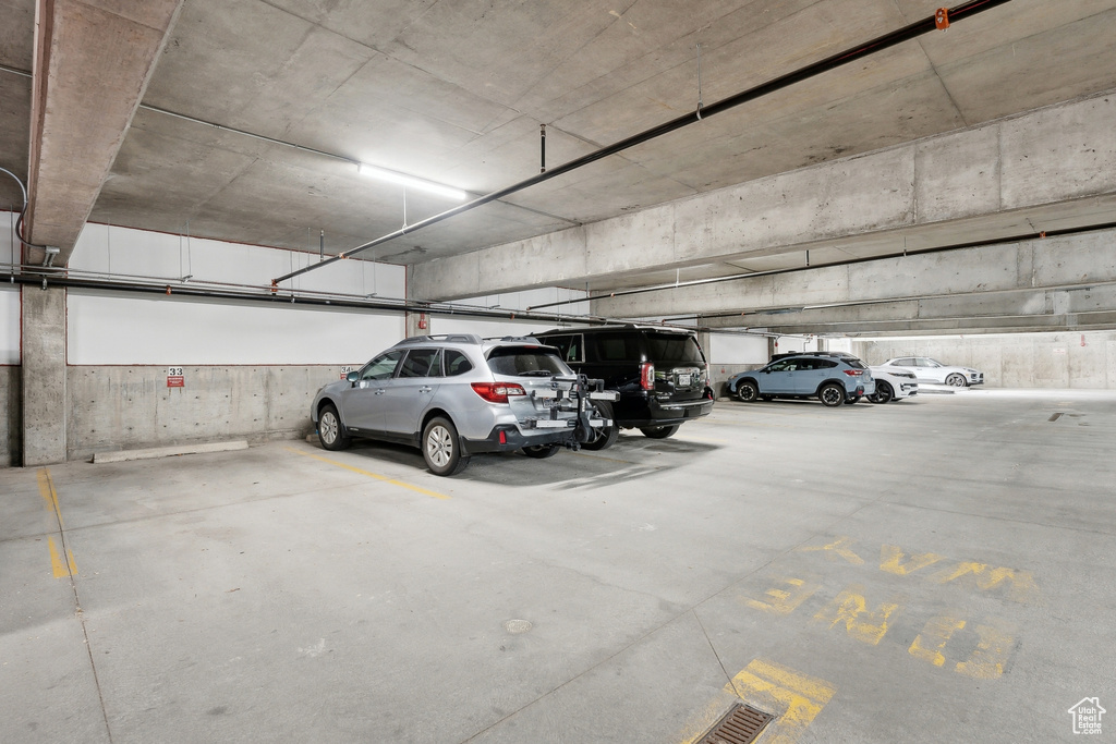 View of parking deck