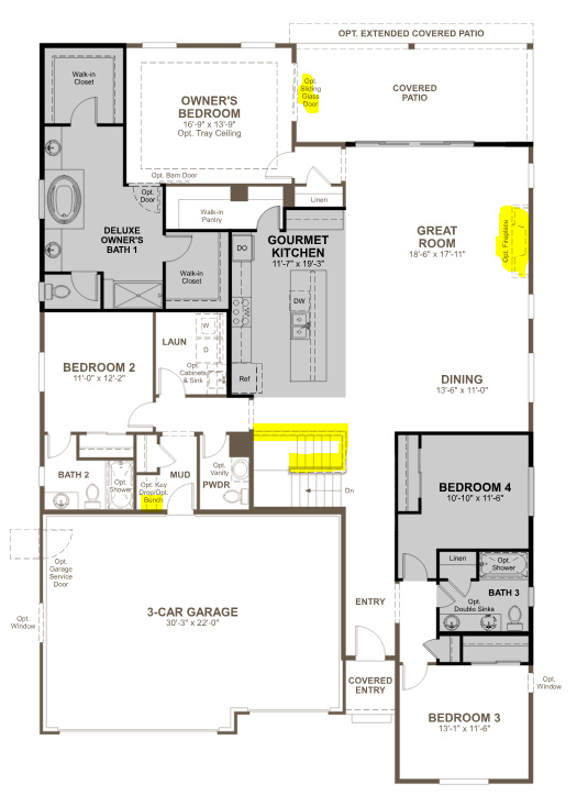 Home floor plan