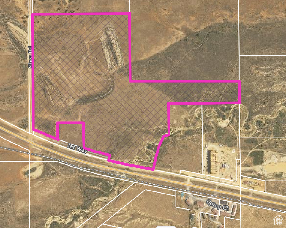 Map / location featuring property parcel outlined