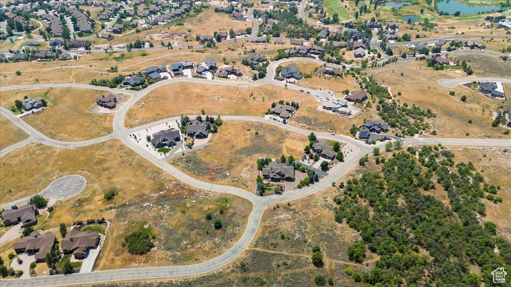 Aerial overview of property\\\'s location featuring a large body of water