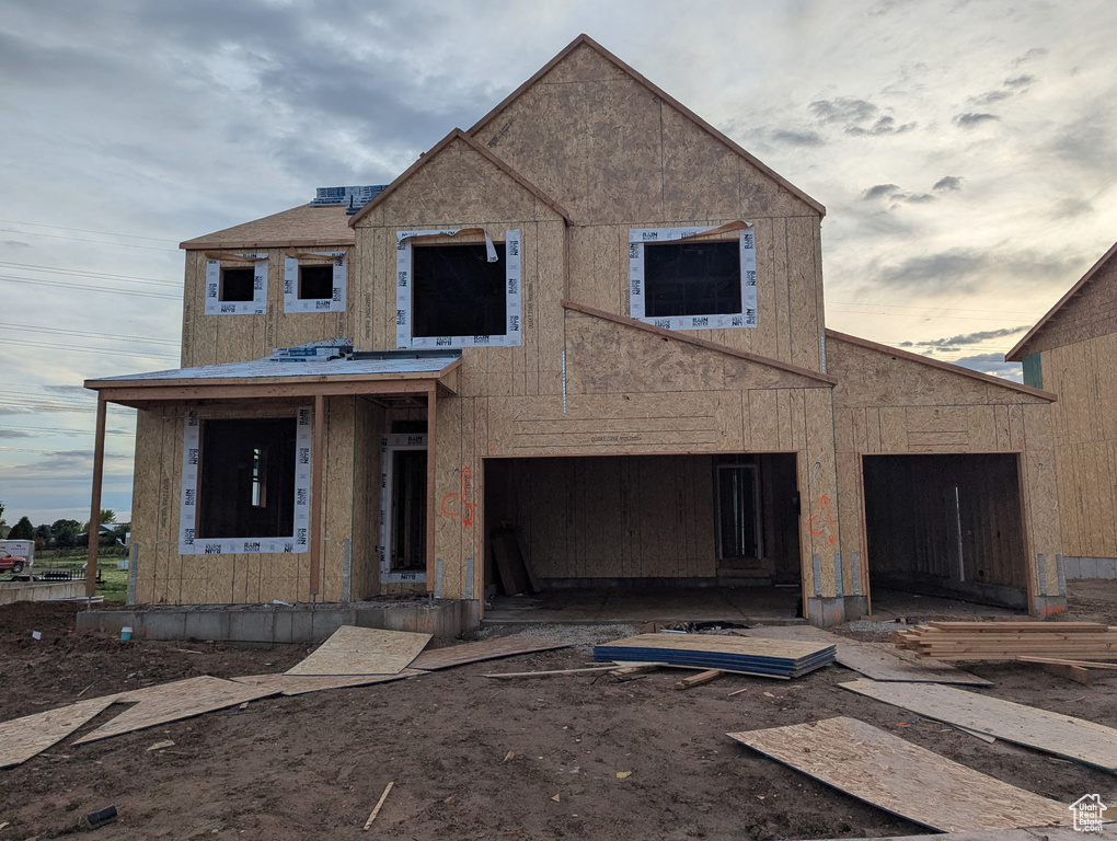 View of property under construction