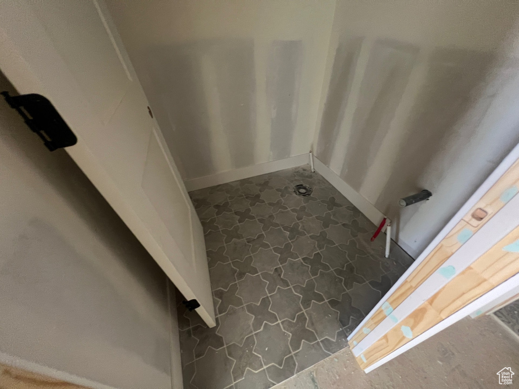Bathroom with baseboards