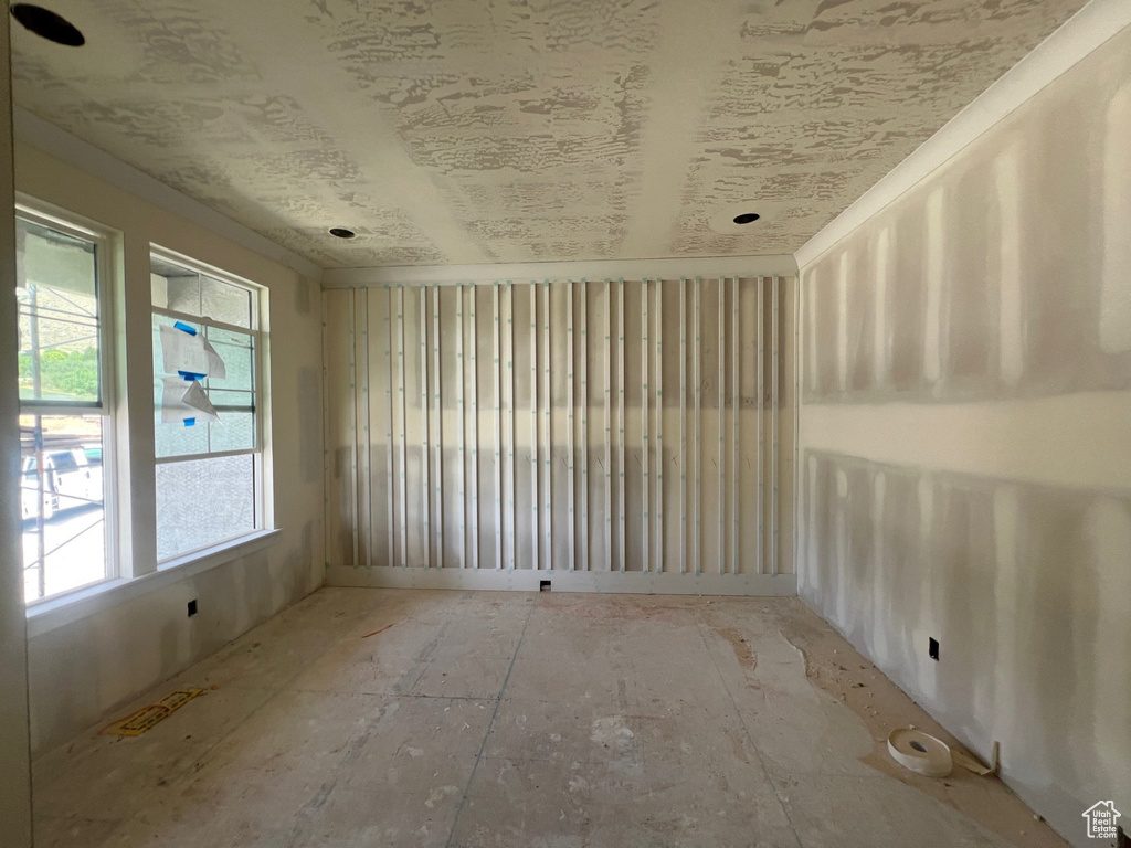View of spare room