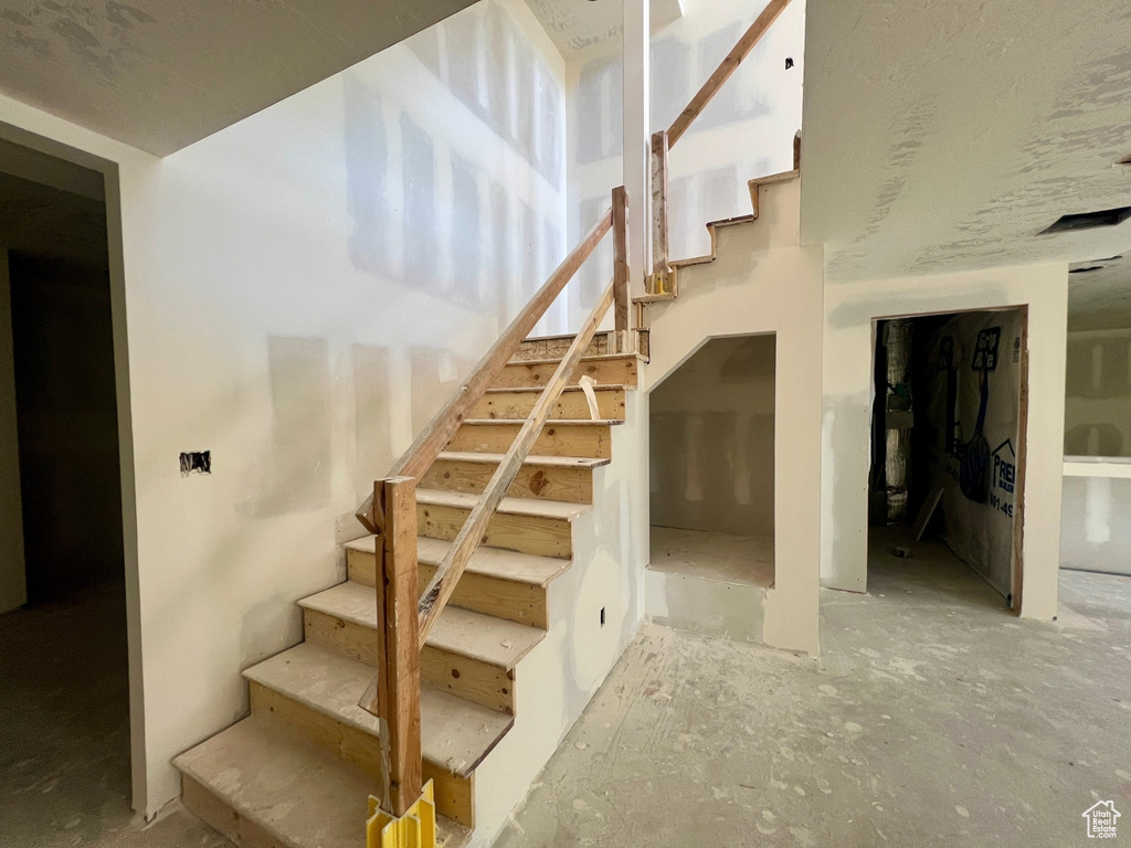 View of stairs