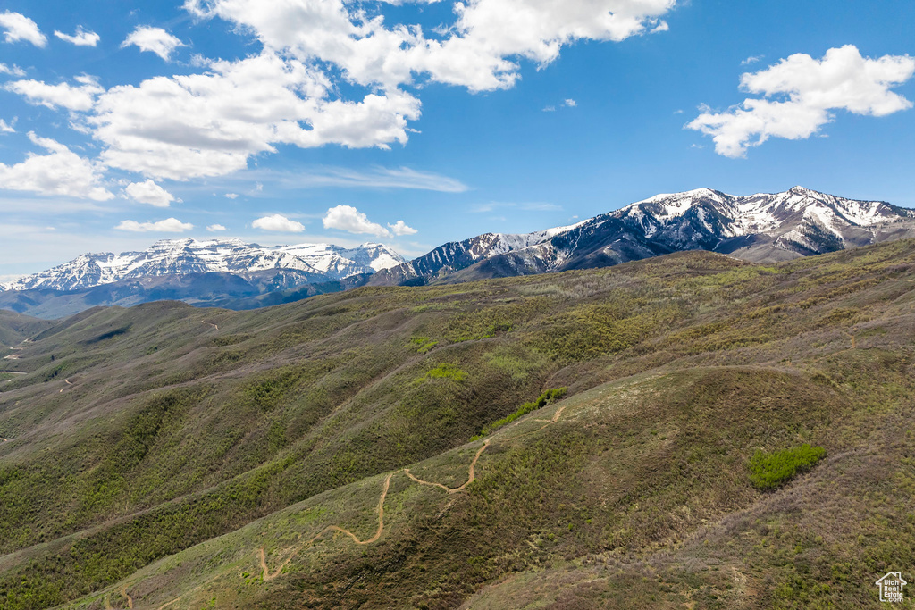 View of mountain backdrop