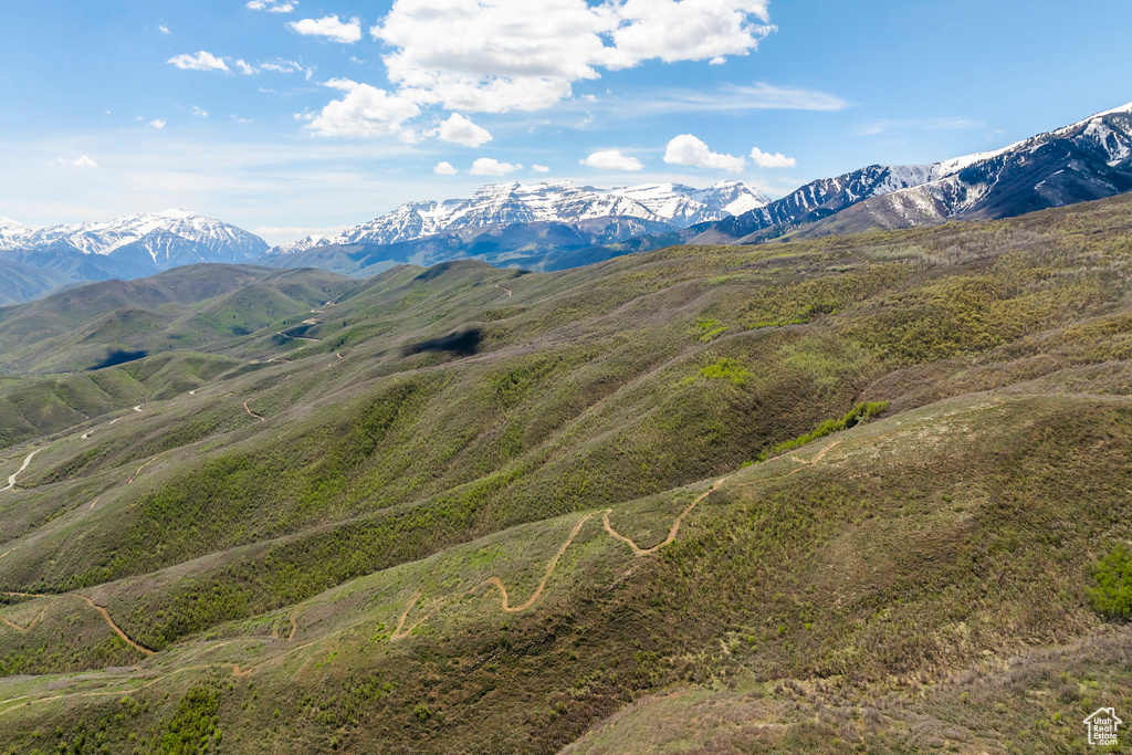 View of mountain backdrop