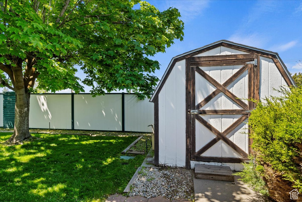 View of shed