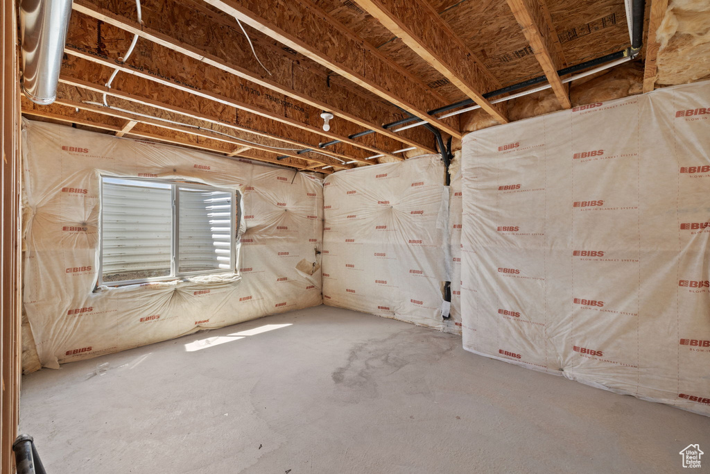 View of basement