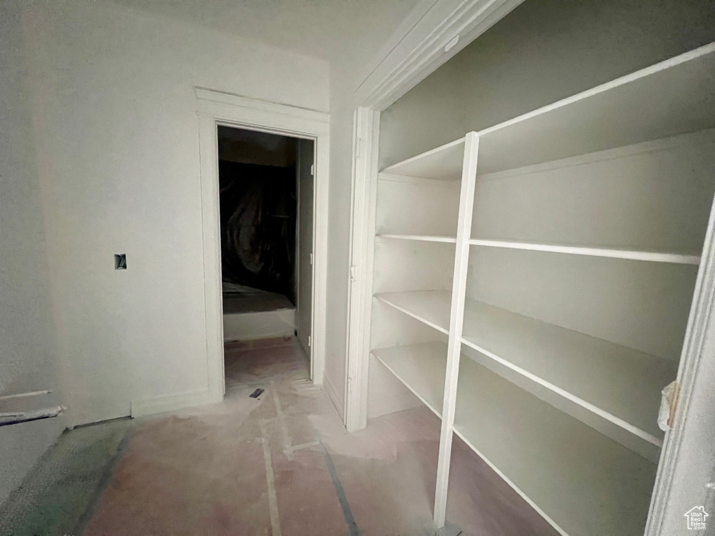 View of storage area