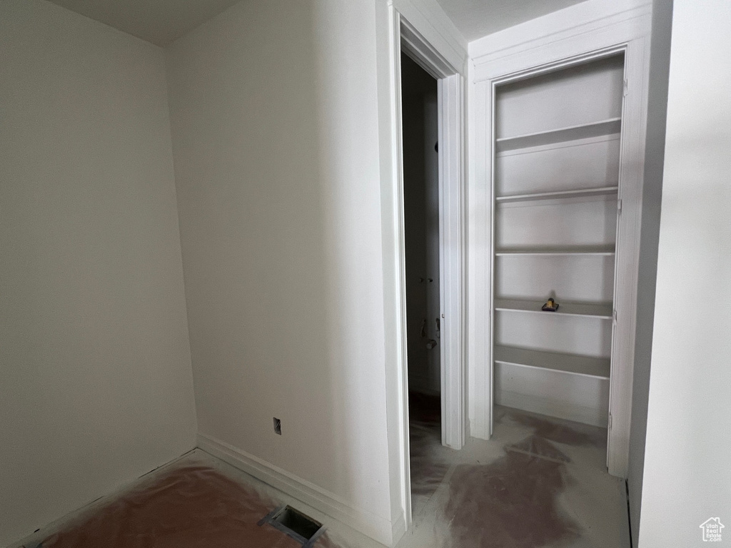 View of closet