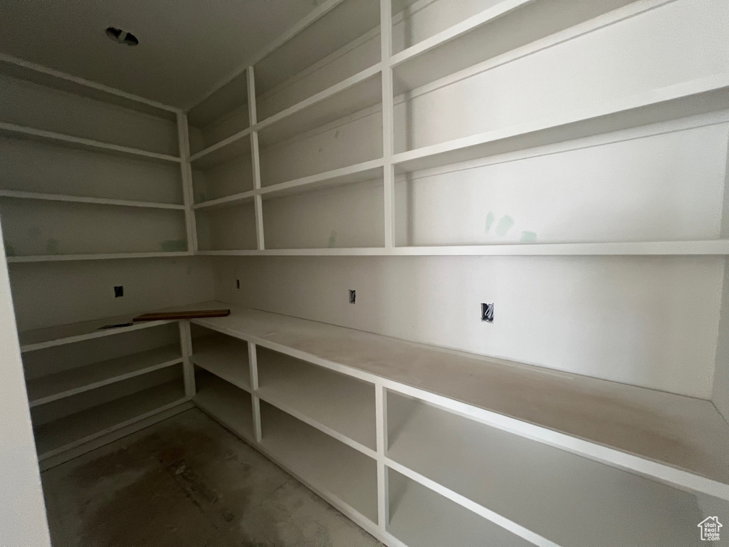 View of storage area