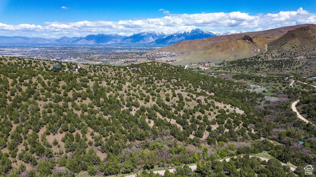 View of mountain backdrop