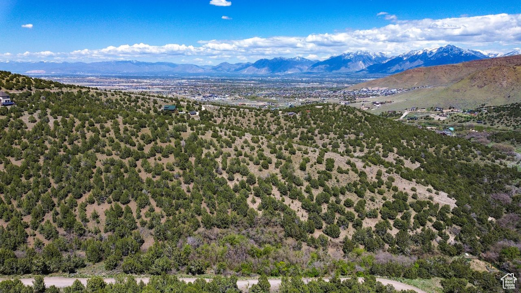 View of mountain backdrop