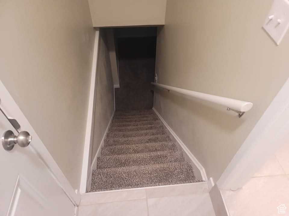 View of stairway