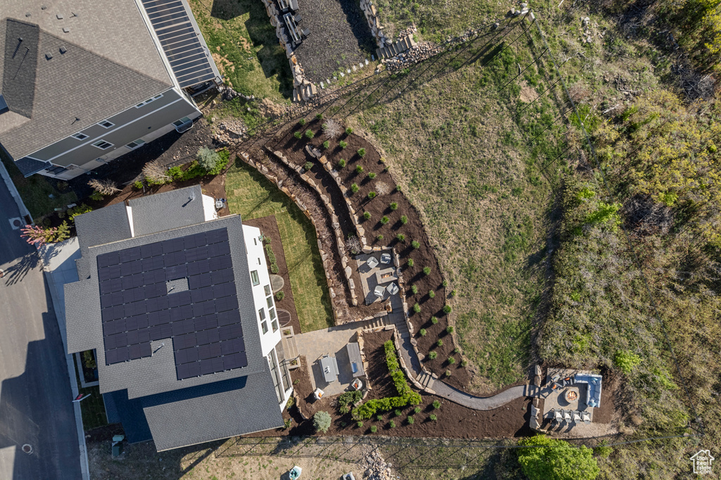 Aerial overview of property\'s location