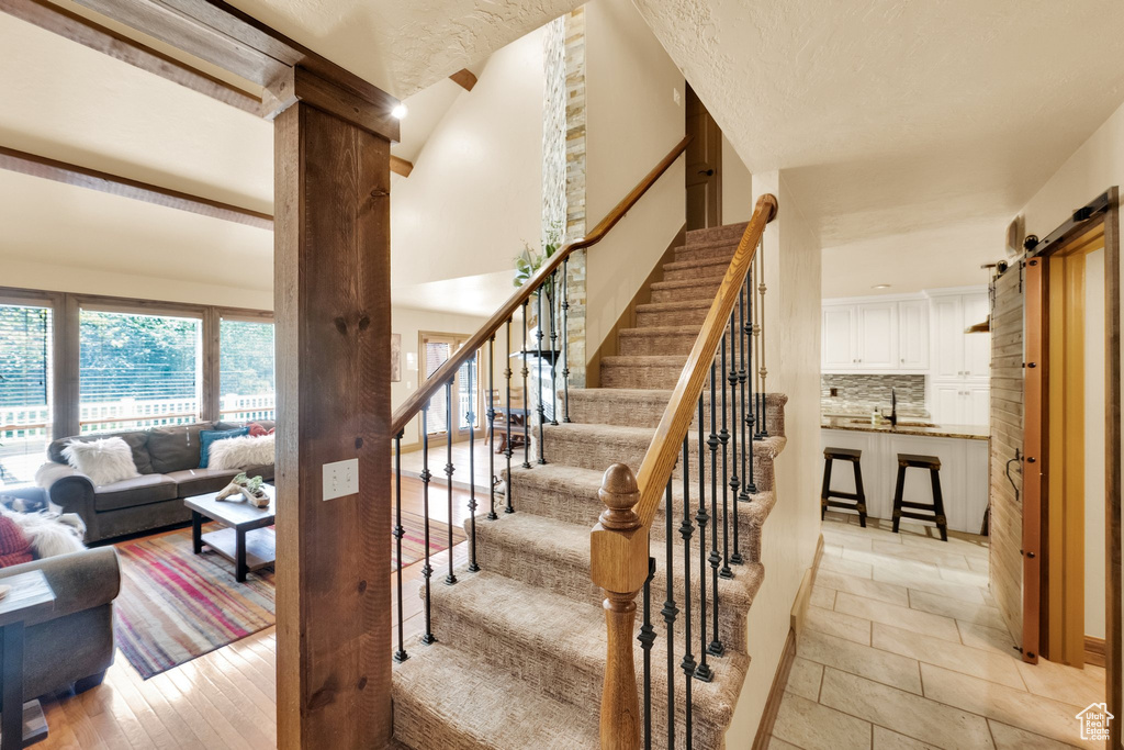 View of staircase
