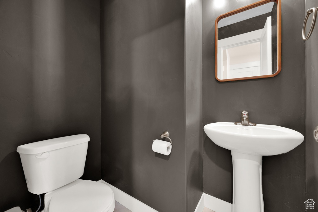 Bathroom with toilet