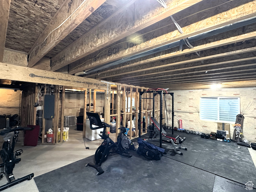View of workout room
