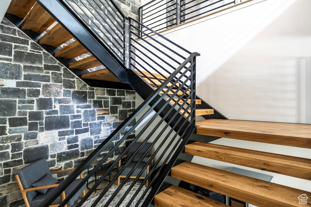 View of staircase