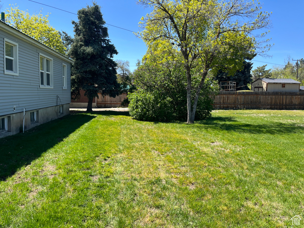 View of yard