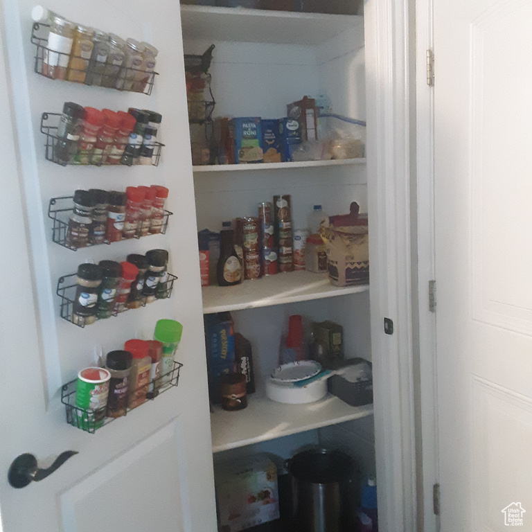 View of pantry