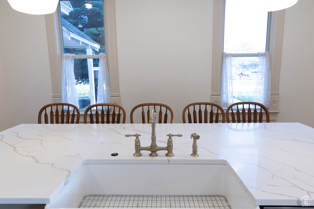 View of dining room