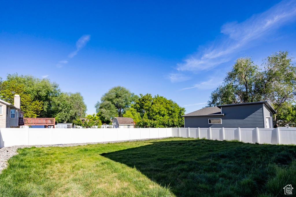 View of yard