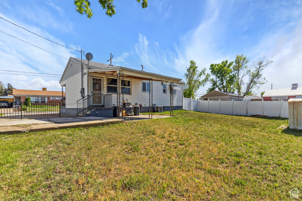 View of back of house