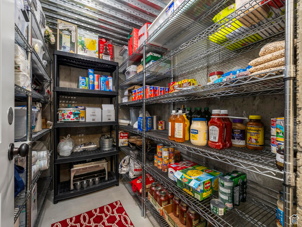 View of pantry
