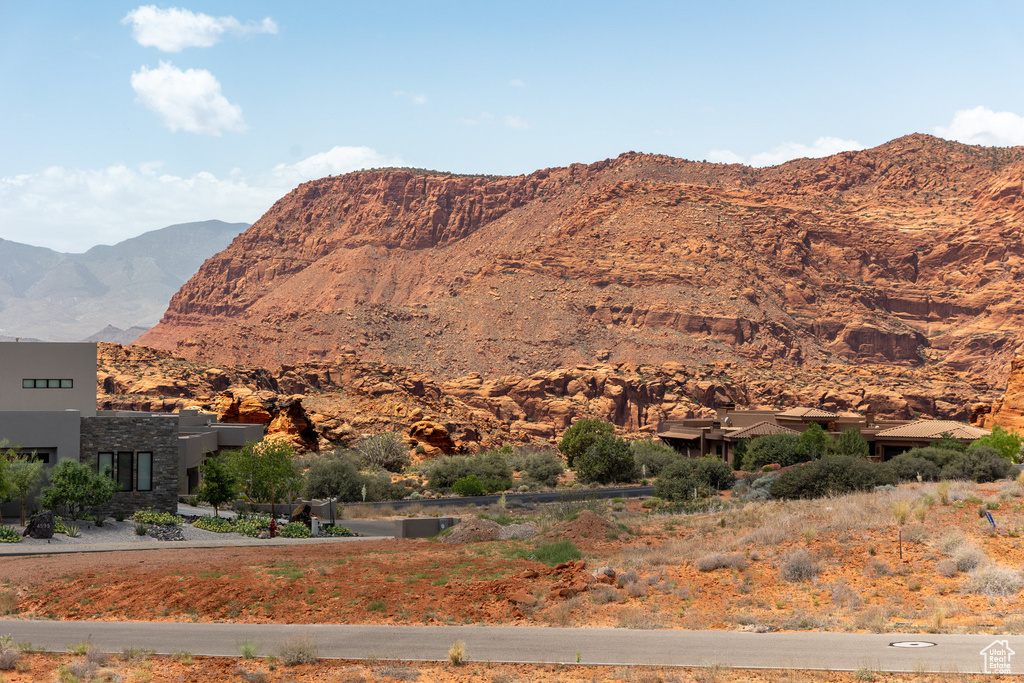 View of mountain backdrop