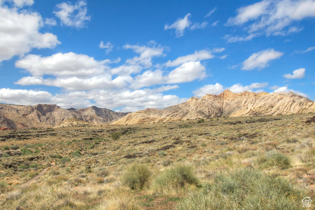 View of mountain background