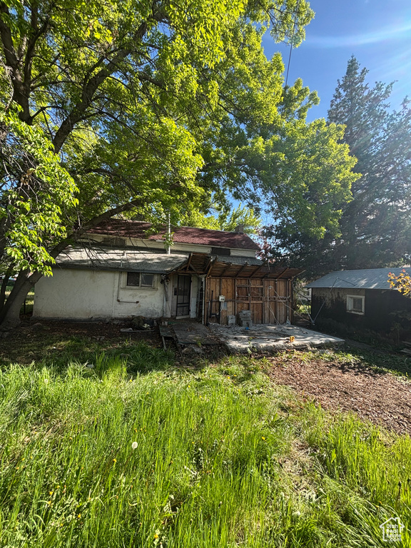 View of rear view of house