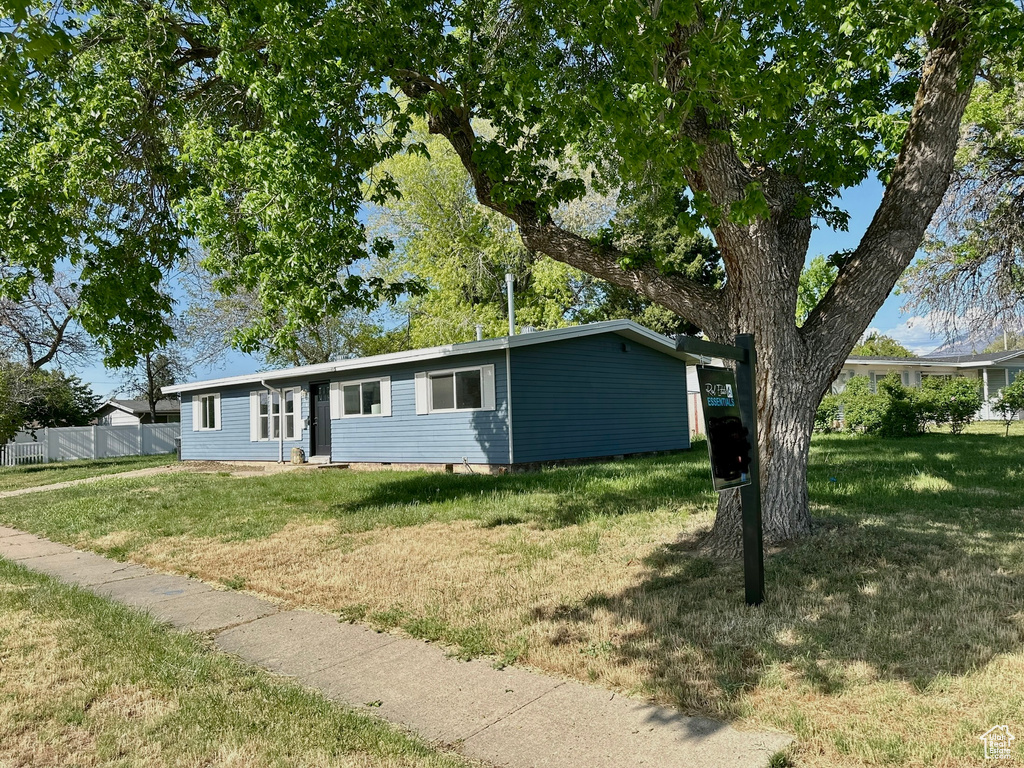 View of ranch-style home