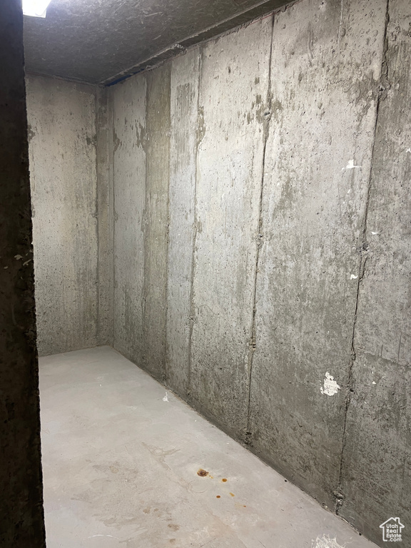 View of basement