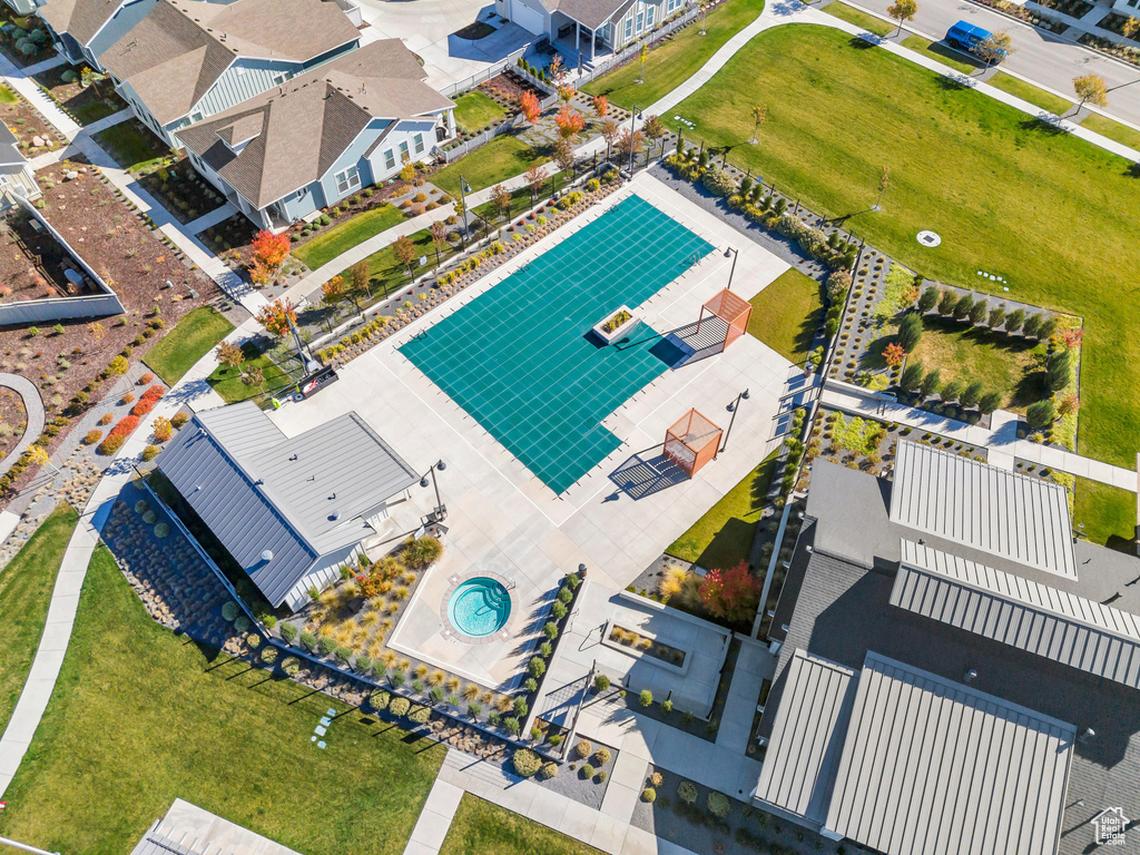 Drone / aerial view