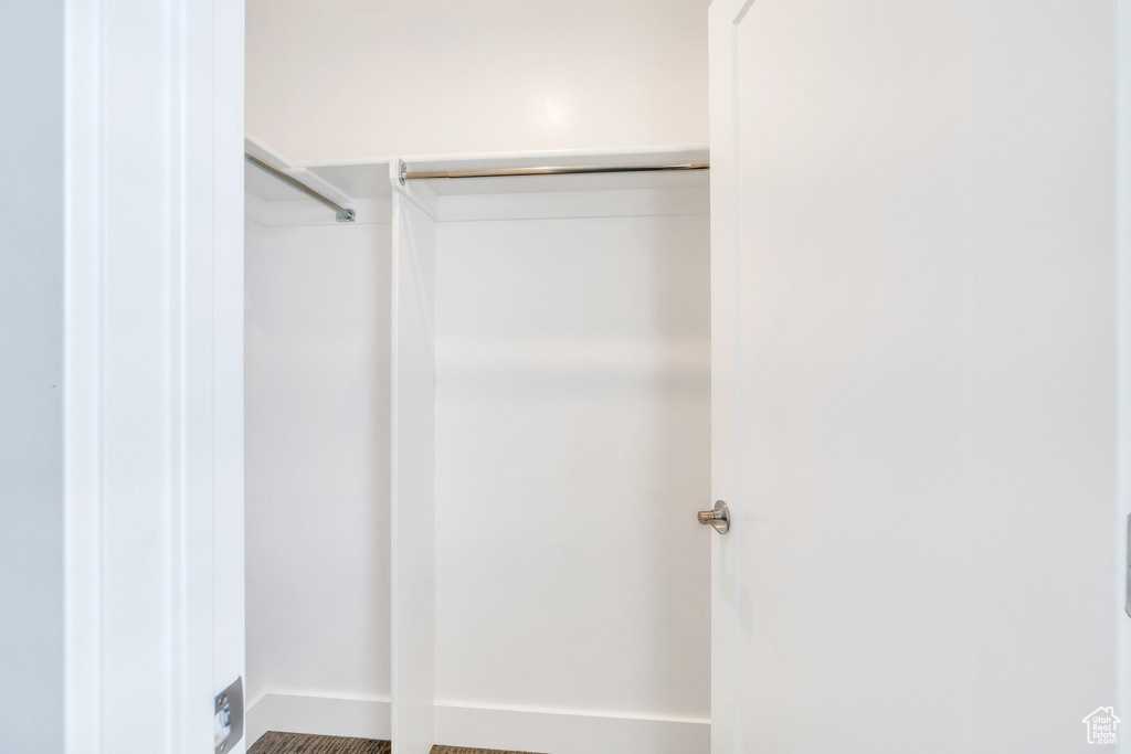 View of spacious closet