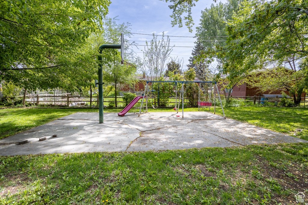 View of communal playground