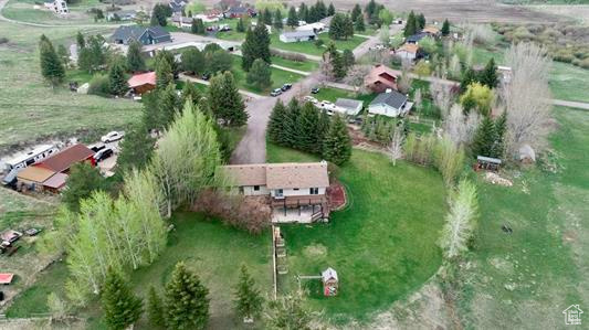 Aerial overview of property's location