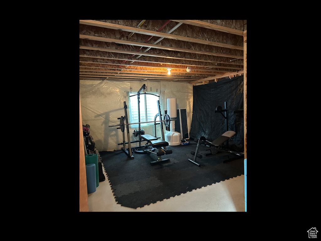 View of exercise room