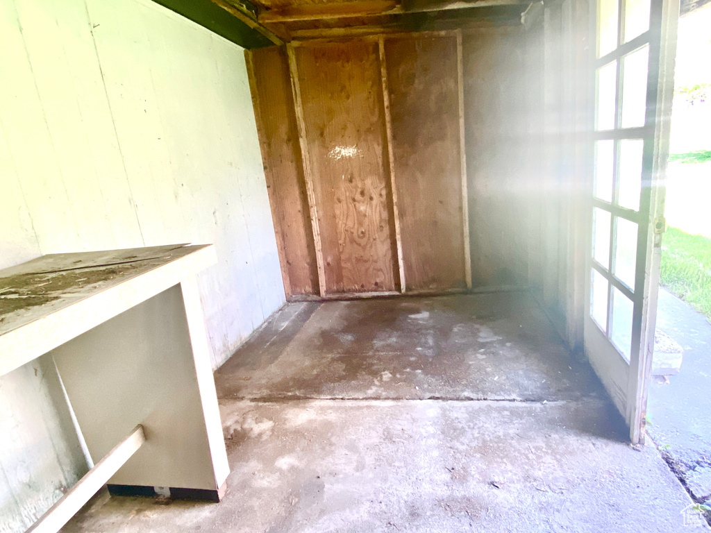 View of storage room