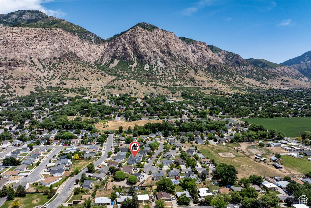 View of property location with a mountainous background