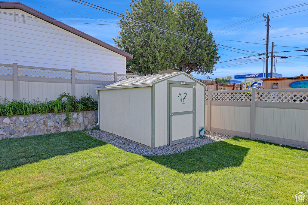 View of shed