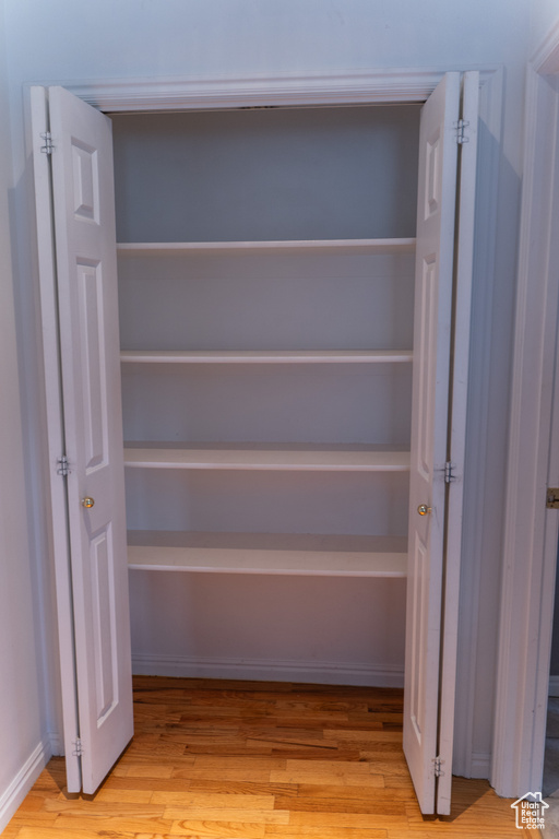 View of closet