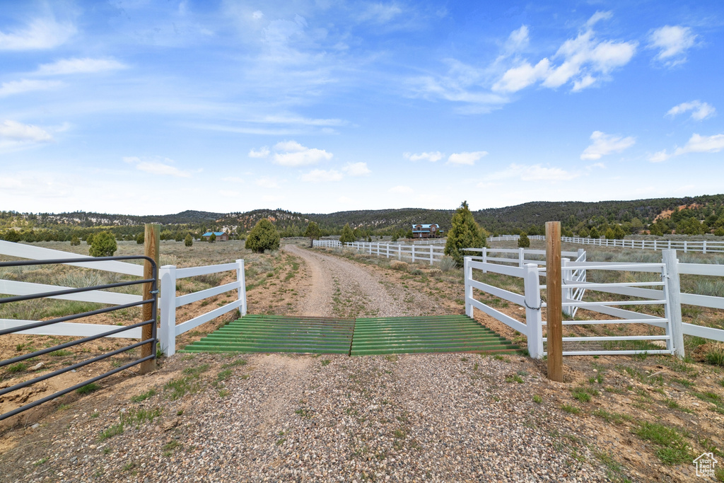 View of road featuring a rural view