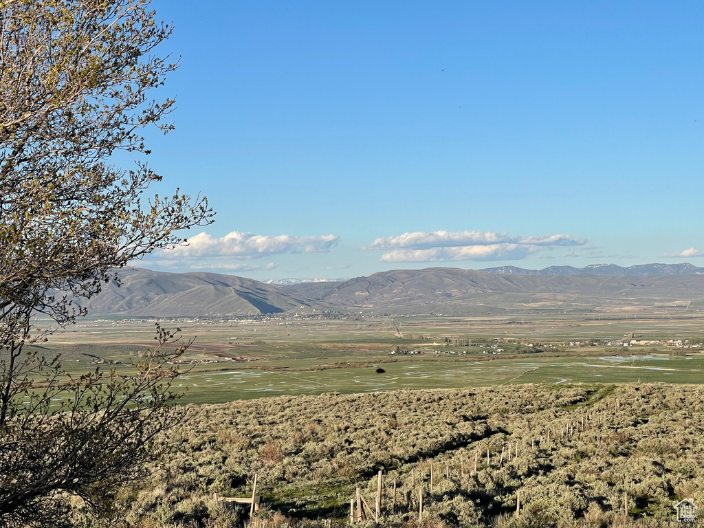 View of mountain backdrop
