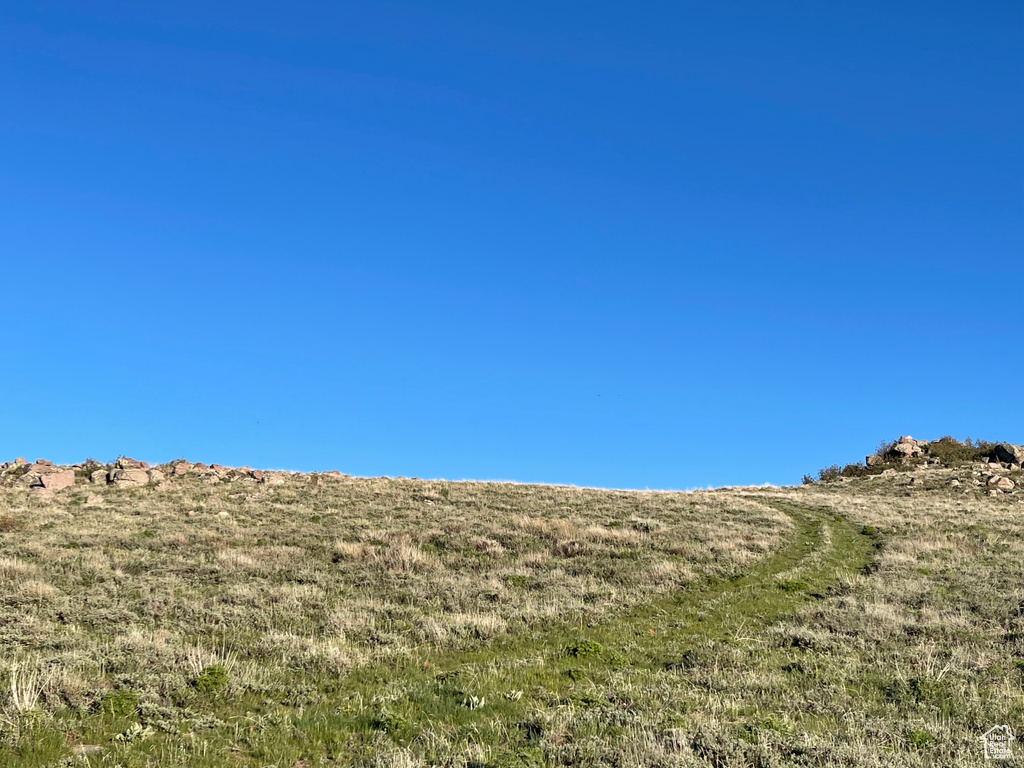 View of undeveloped land featuring rural landscape