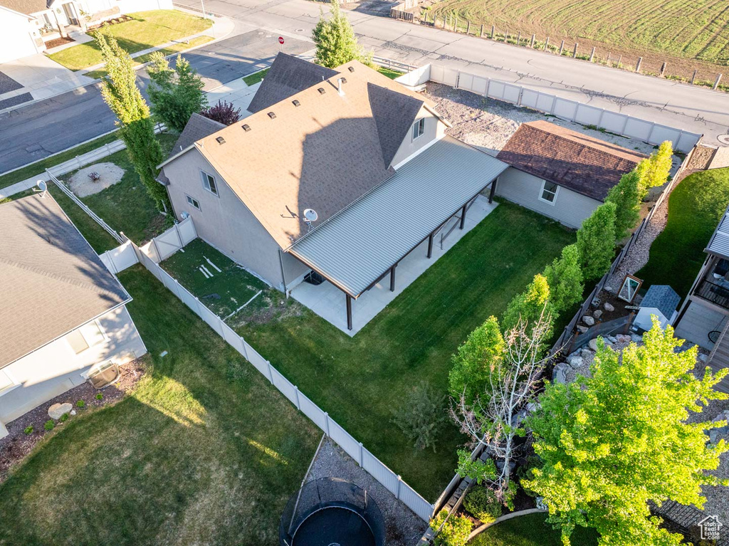 View of subject property with abundant farmland
